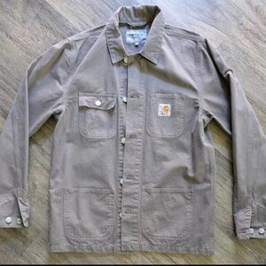Carhartt WIP Michigan grey chore coat SMALL